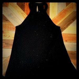 ⚠️ 2/$20 - EUC Halter Black Cocktail Dress